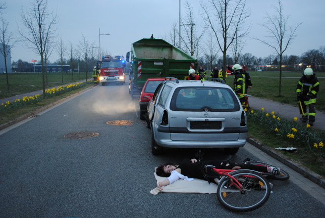 07.04.2015 - Einsatzübung der Freiwilligen Feuerwehr Delmenhorst-Stadt