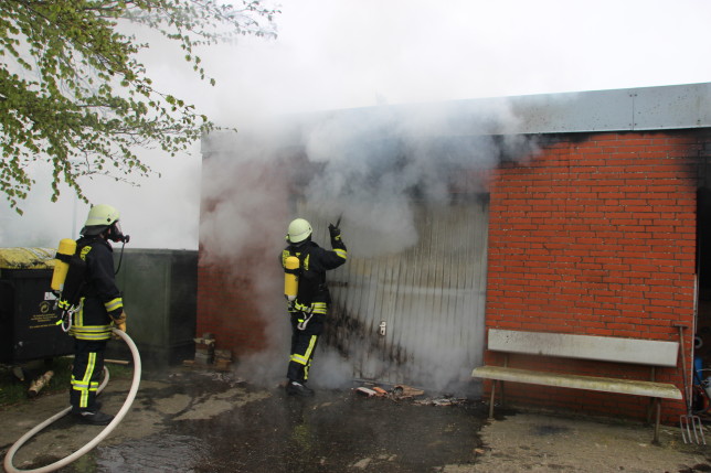 25.04.2015 - Gebäudebrand am St. Michel Stift