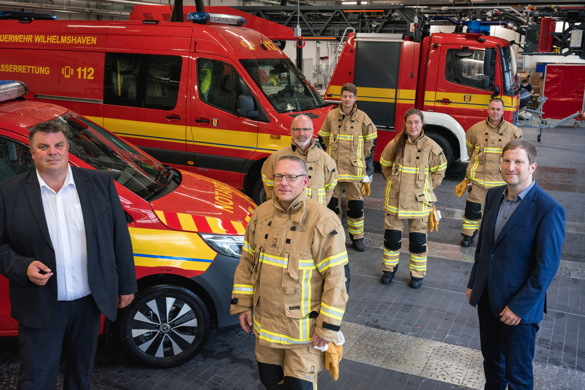 14.07.2021 Feuerwehr erhält neue Schutzkleidung und neue Fahrzeuge